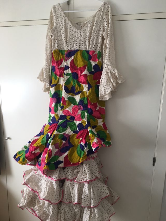 Vestido flamenca Manuela Macias
