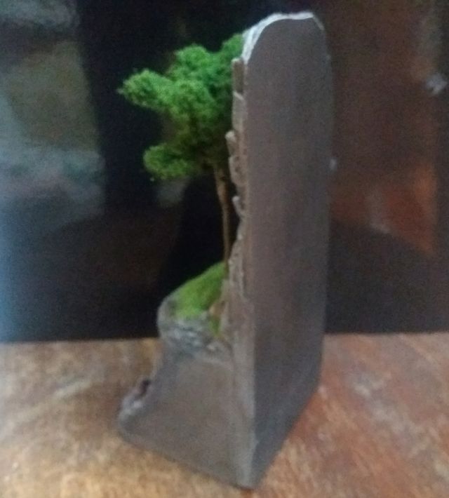 diorama book nook expositor de miniaturas
