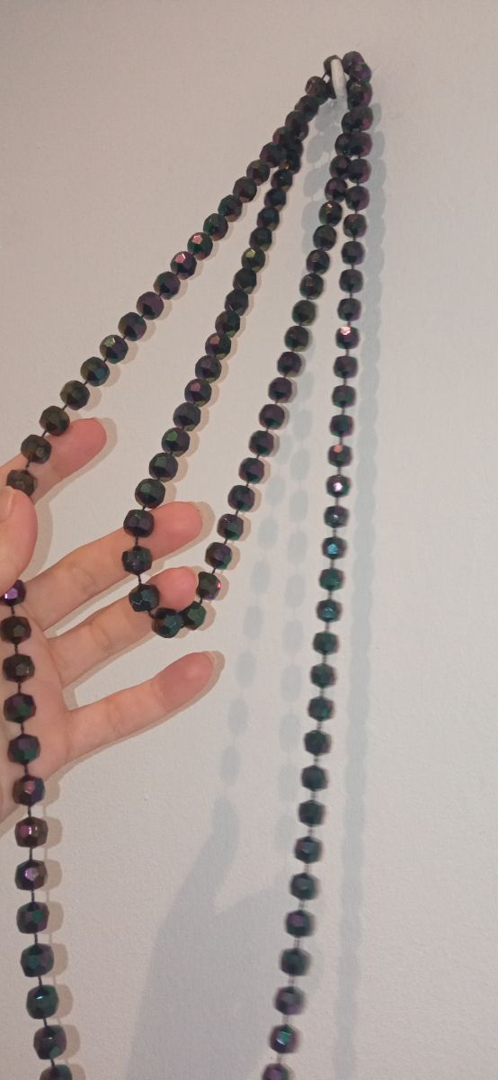 collar doble vuelta años 90 + regalo envoltorio