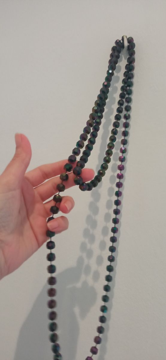 collar doble vuelta años 90 + regalo envoltorio