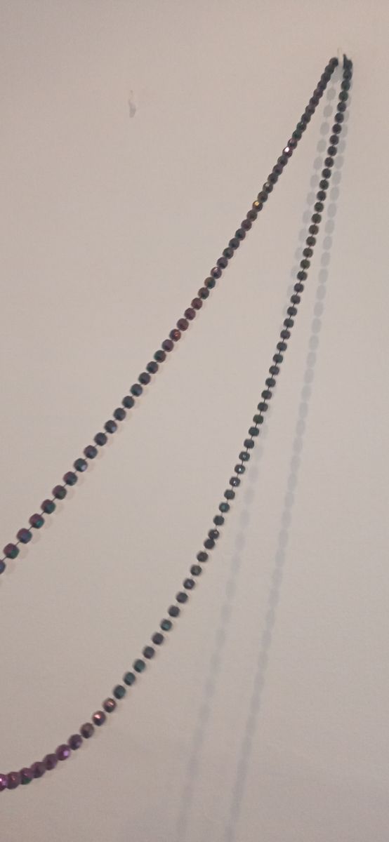 collar doble vuelta años 90 + regalo envoltorio