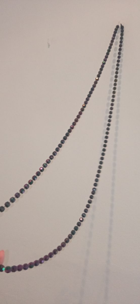 collar doble vuelta años 90 + regalo envoltorio