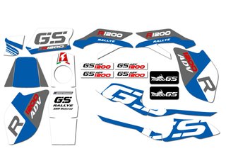 Kit pegatinas moto BMW GS R1200 ADVENTURE RALLY