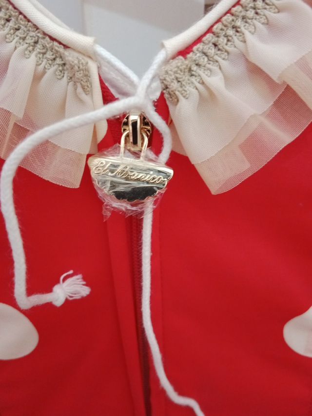 traje de flamenca talla 3