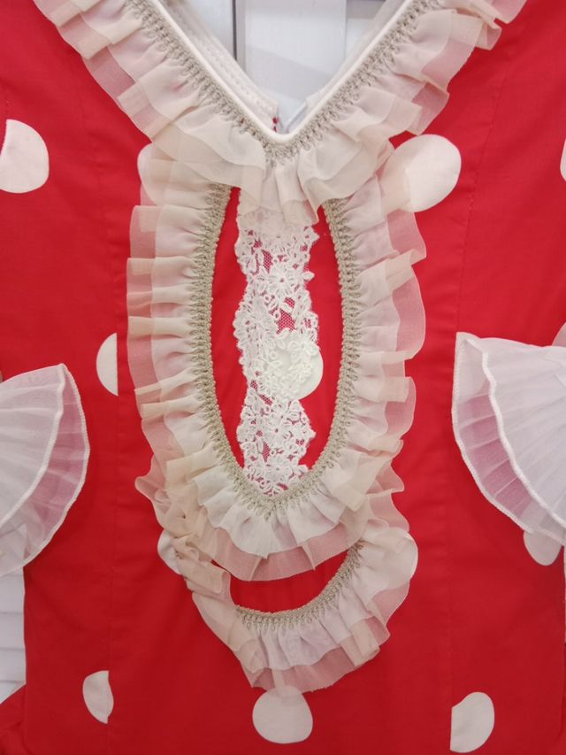 traje de flamenca talla 3