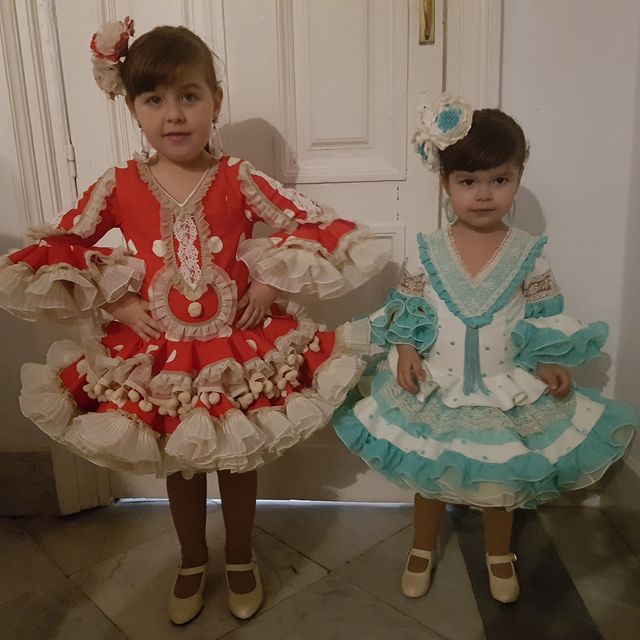 traje de flamenca talla 3