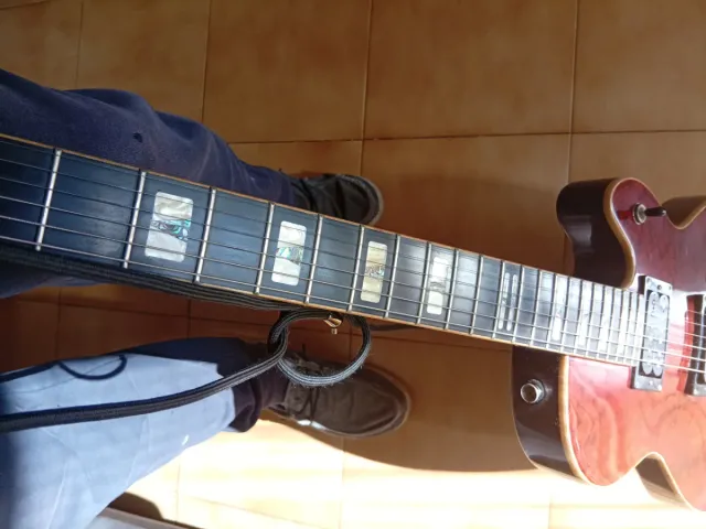 guitarra eléctrica HAGSTROM SELECT SUEDE les paul