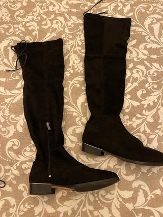 Botas de ante altas Pedro del Hierro de segunda mano por 90 EUR en Zaragoza  en WALLAPOP