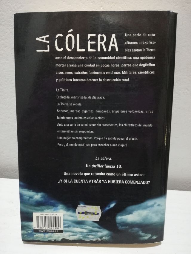 #L29. Libro "La Cólera" Novela de Denis Marquet