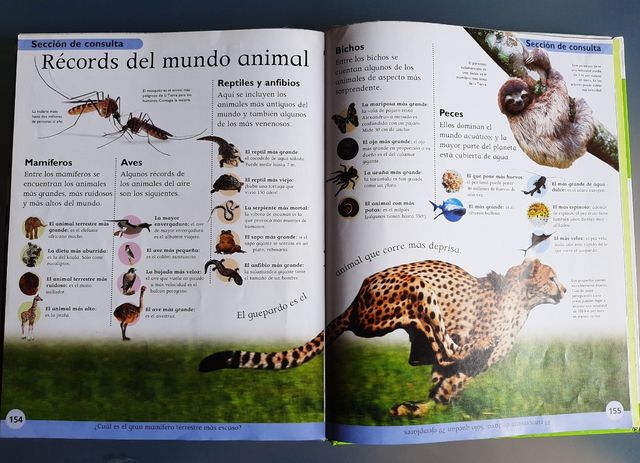 Enciclopedia de los animales dirigida a niños