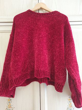 Jersey rojo Zara de segunda mano por 5 EUR en Talavera de la Reina en  WALLAPOP