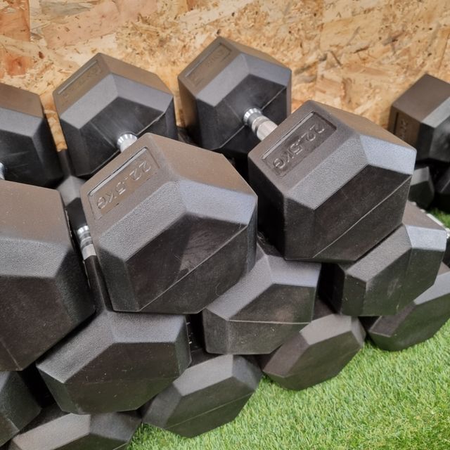 mancuernas exagonales 22,5 kg
