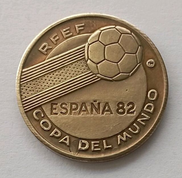 Moneda Token Sede Italia Copa Mundo España 82