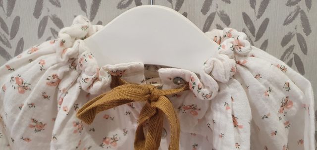 Camisa flores piupiuchick 18m