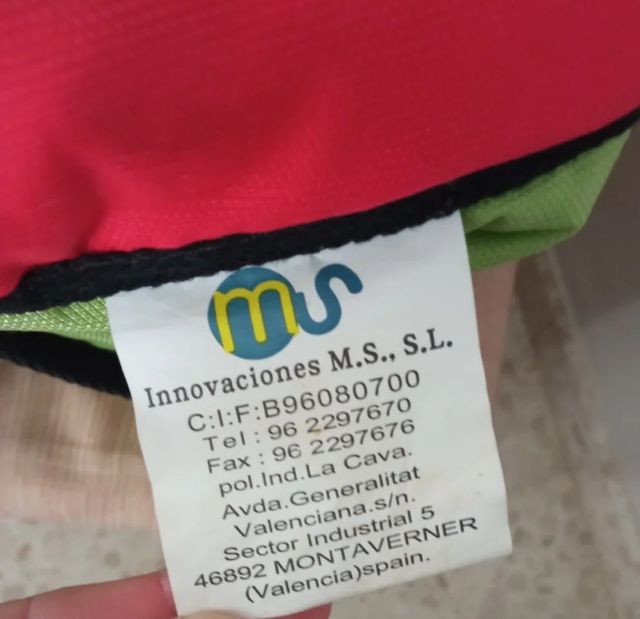 Trona portátil y ajustable a la mesa