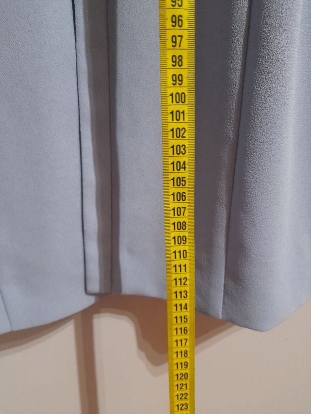 CASACA AZUL + BLUSA BORDADA+ REGALO BOLSO