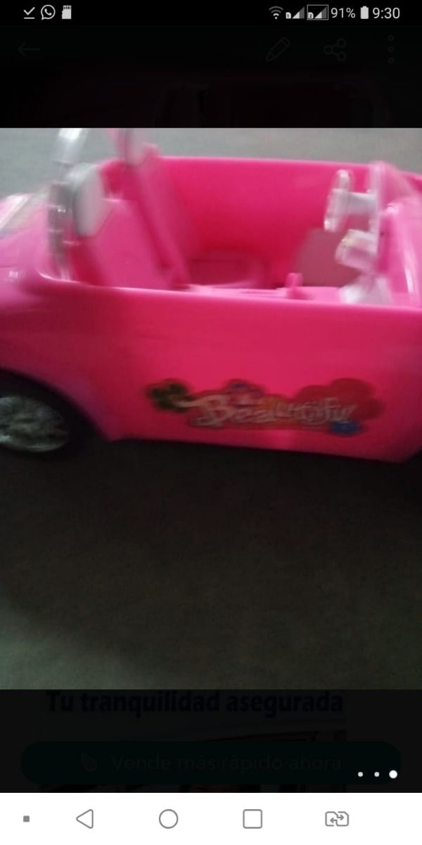 coche de muñecas.