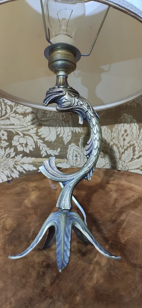 Lámpara Pez Koi años 60