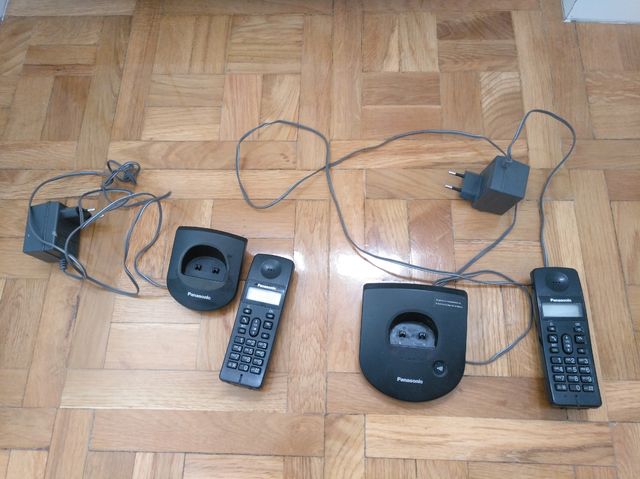 Pack duo Panasonic telefonos inalámbricos