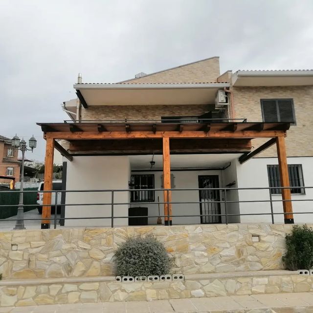 porche jardín