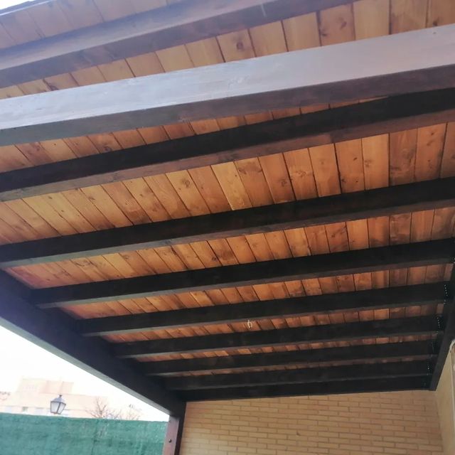porche jardín