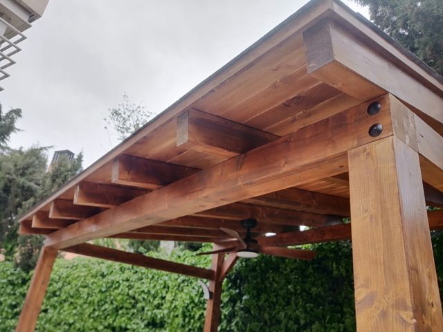 cenador jardín