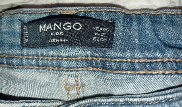 Vaquero niña, marca Mango.