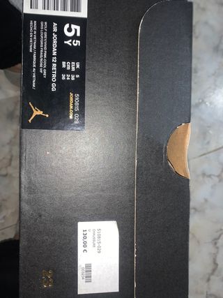 Jordan 12 GG rosa y gris de segunda mano por 100 EUR en Blanes en WALLAPOP