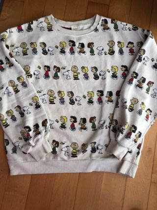 Peanuts Snoopy sudadera T.13-14 Zara de segunda mano por 9 EUR en Barcelona  en WALLAPOP