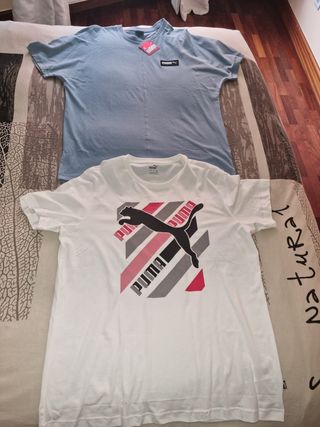 CAMISETAS PUMA ORIGINALES de segunda mano por 12 EUR en Cruces en WALLAPOP
