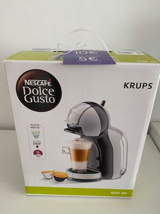 Cafetera automática dolce gusto krups mini me gris de segunda mano por 50  EUR en Castelldefels en WALLAPOP