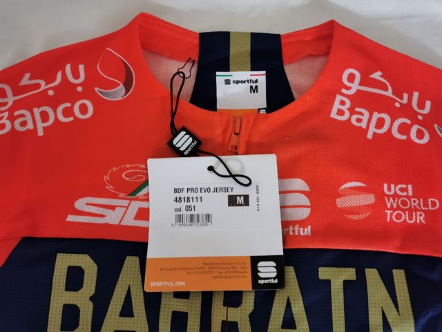Maillot Sportful Evo Bahrain talla M nuevo