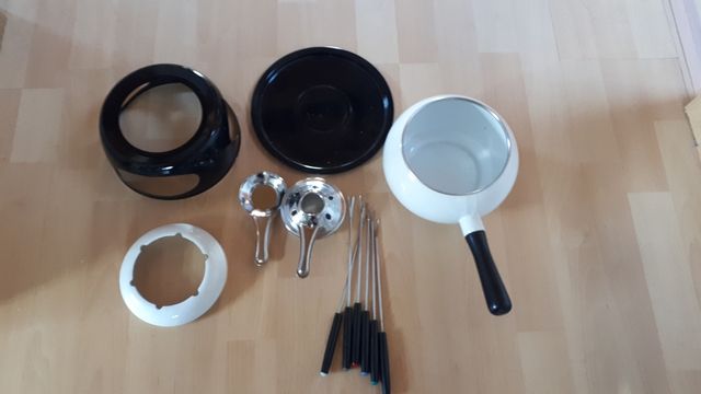 fondiu y escurridor de vajilla