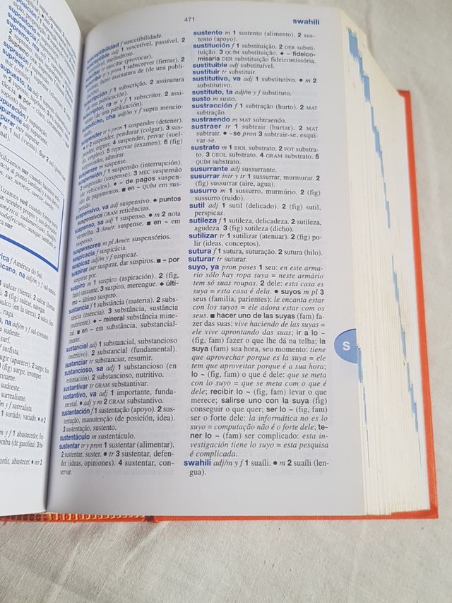 Diccionario portugués Océano Compact