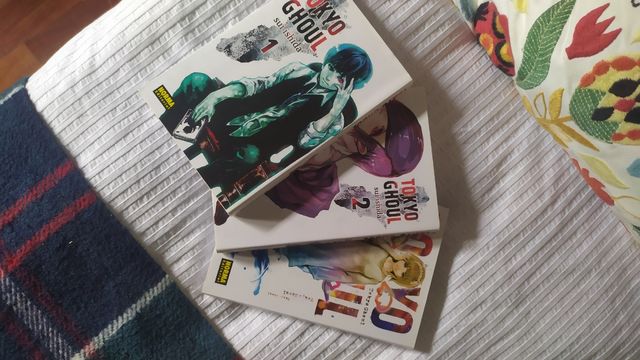Tokyo Ghoul (tomos 1,2 y 3)