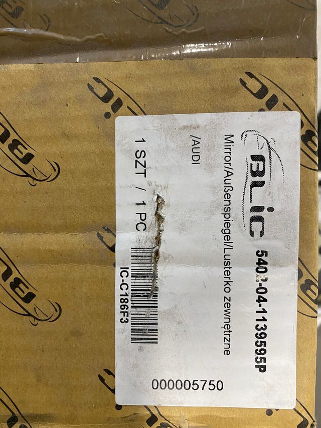 Retrovisor izq. electrico completo Audi A3 2.0