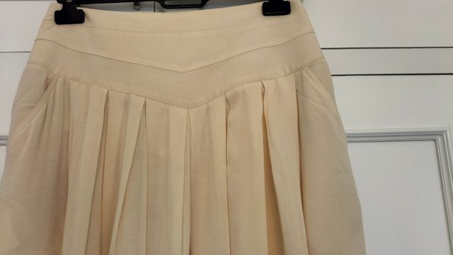 Falda en gasa de algodón de Roberto Verinno