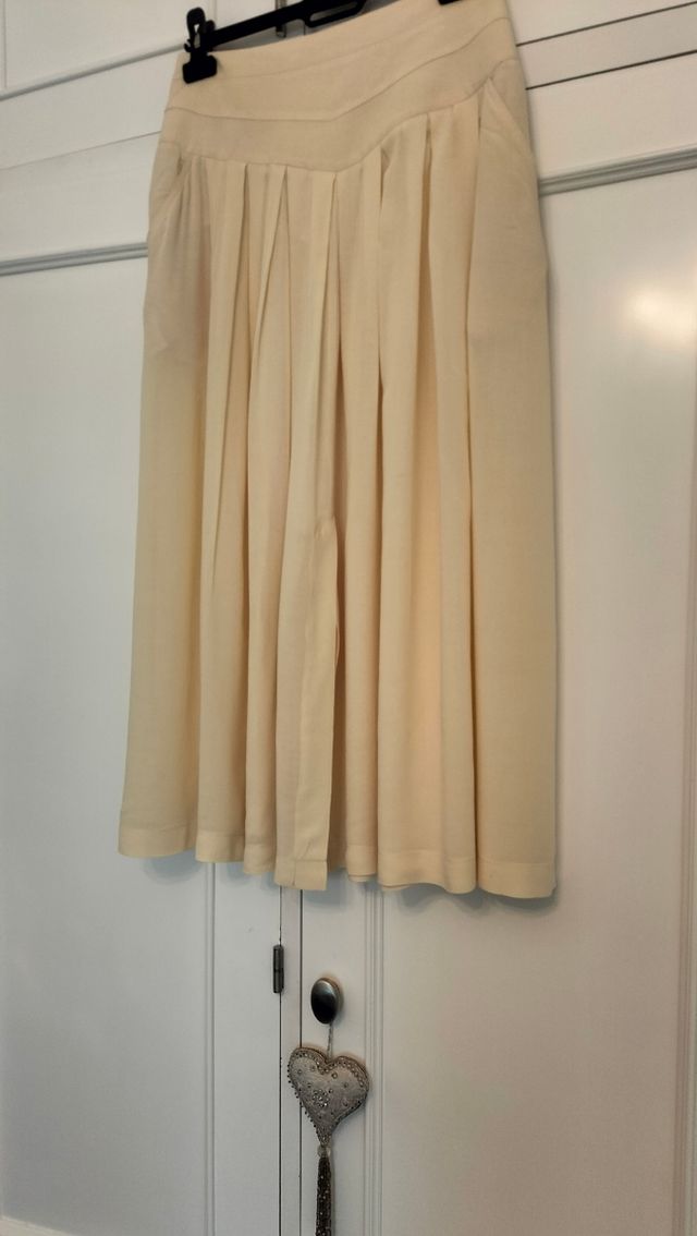 Falda en gasa de algodón de Roberto Verinno