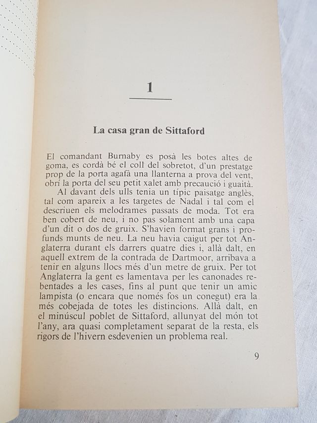 El misteri de Sittaford - Agatha Christie
