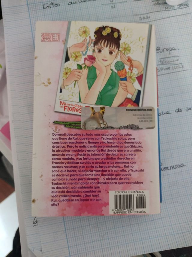 no me lo digas con flores