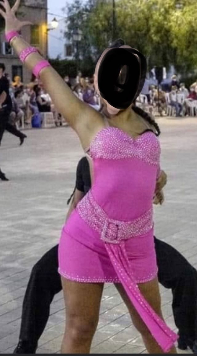 Vestido baile latino