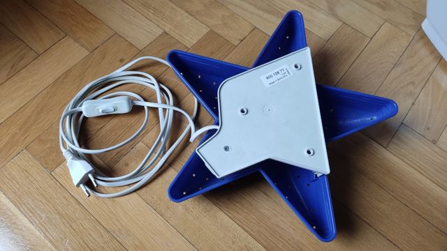 Lampara azul Estrella