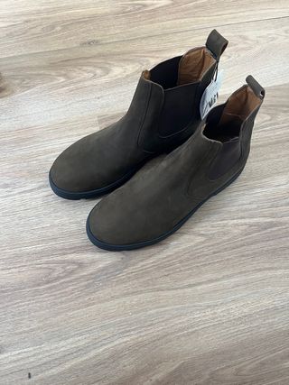 Botines hombre zara nuevos de segunda mano por 35 EUR en Majadahonda en  WALLAPOP