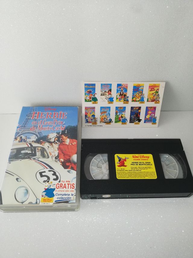 harbie en el gran prix vhs Disney 18€