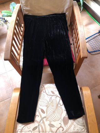 PANTALÓN CONJUNTO TERCIOPELO LIMITED EDITION - Negro | ZARA España