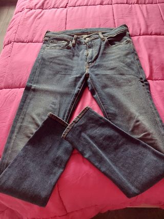 Levi's 519 Men Blue Skinny Slim Jeans W30 L34 | Fabb Fashion