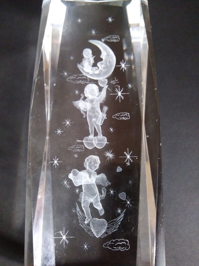Figura de cristal Ángeles