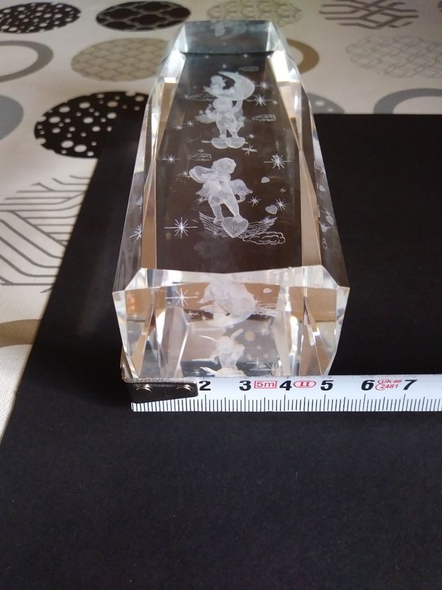 Figura de cristal Ángeles