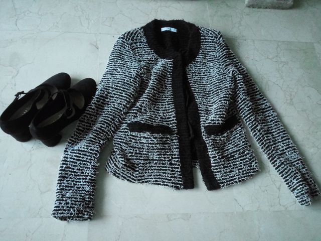 chaqueta Zara negra