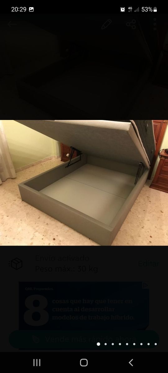 LIQUIDACION DE CANAPES ABATIBLES